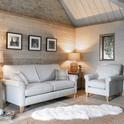 Alstons Poppy Fabric Armchair