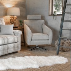 Alstons Poppy Magnus Swivel Chair