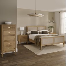 Lille High Foot End Double Bedframe